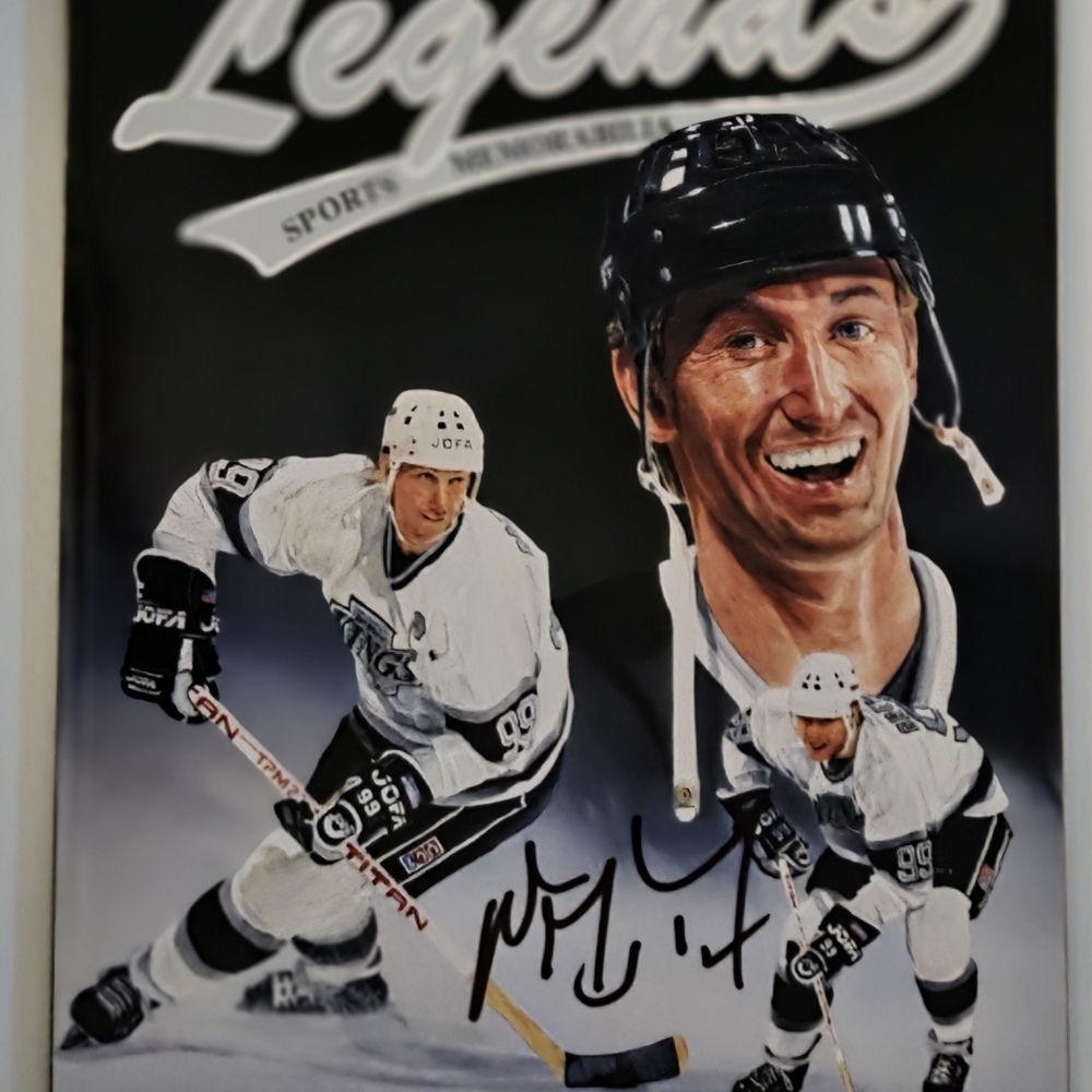 Legends Sports Poster with Autograph